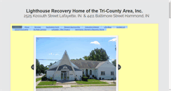 Desktop Screenshot of lighthouserecoveryhome.org